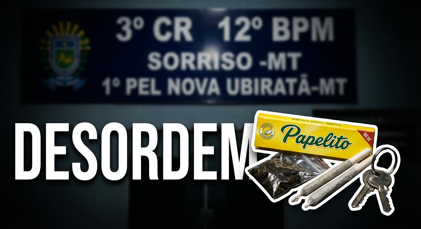 O Cheiro da Desordem: Abordagem Policial em MT Revela Sintoma de um Problema Maior
