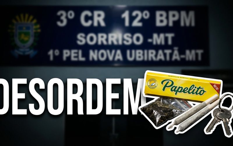 O Cheiro da Desordem: Abordagem Policial em MT Revela Sintoma de um Problema Maior