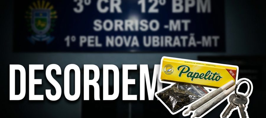 O Cheiro da Desordem: Abordagem Policial em MT Revela Sintoma de um Problema Maior
